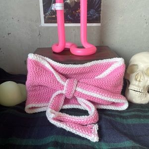 Handmade Crochet “Bow” Tubetop
